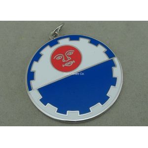 China Brass Stamped Hard Enamel Karate Medals Taekwondo Medals Customized Swimming Awards on sale