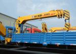 3955 kg Truck Mounted Telescopic Boom Truck Crane For City Construction