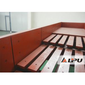 High Efficiency Vibrating Grizzly Feeder For Concrete With Speed 970r/min