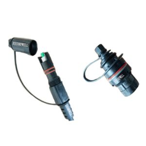 Waterproof Mini SC Optitap Single Mode Fiber Patch Cables Customized Connectors