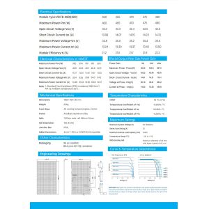 TOPCON N TYPE 480W N TYPE MONOCRYSTALLINE SOLAR PANEL