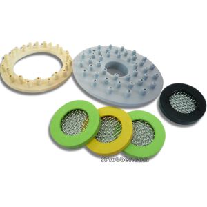 Cheap OEM / ODM Customized Rubber Seal Parts Bonding With Metal Net for sale