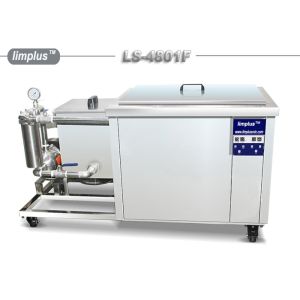 China Limplus Oil Fiteration Industrial Ultrasonic Cleaner With Water Recycle System on sale