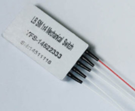 1x4 Mechanical Optical Switch Fast Optical Switch 1260~1650nm Wavelength