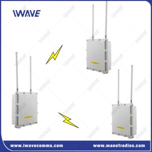 IP Mesh Dual Bands Outdoor Video Data Transmitter And Receiver For NLOS