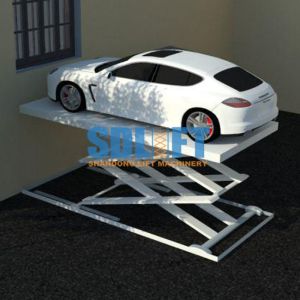 China 3T 5.6M Hydraulic Scissor Car Lift For Home Garage Portable / Heavy Duty Scissor Lift Table on sale