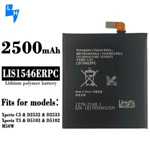 Compatible 2500mAh Battery for Sony C3/D2533 S55T/U D2502 T3 M50W D5103