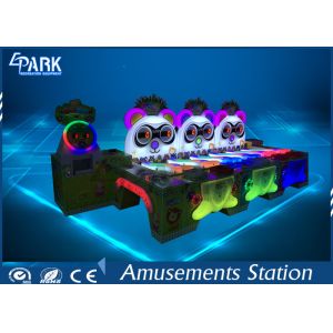 Cute Panda Amusement Game Machines 6 Player Ball Shooting For Shopping Mall