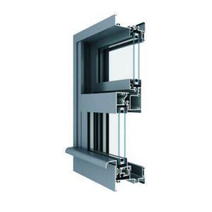 1.0mm System Aluminum Window Frame customized Shape