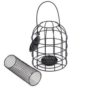 Backyard Use Hanging Wild Bird Feeder Metal Material Squirrel Proof