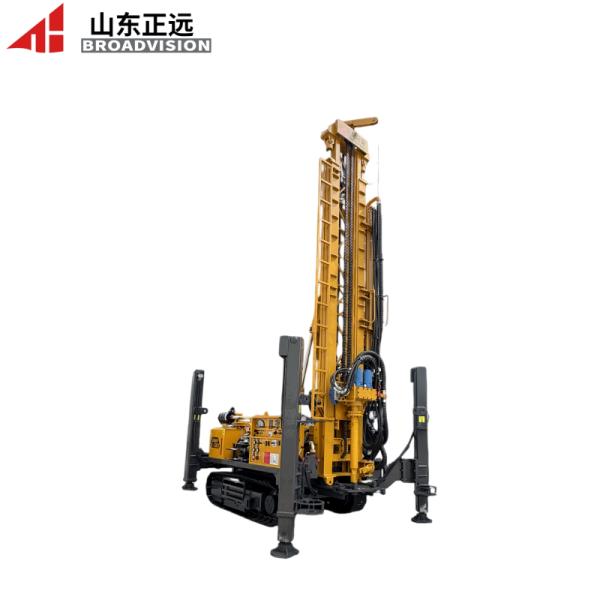 330-meter energy-saving industrial-grade easy-to-operate crawler-type water well