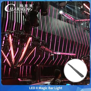 China Flexible Combination To Adapt To Different Venues Charming Product LED X Magic Bar Modular Design Charming Product LED X Magic Bar RGB LED Pixel Bar For Entertainment Event   on sale