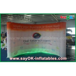 Event Booth Displays 3 X 1.5 X 2.3 M Led Wall Inflatable Photobooth With