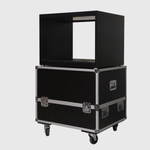 180 Degree Holographic Showcase 3D Pyramid Hologram Display For Advertising