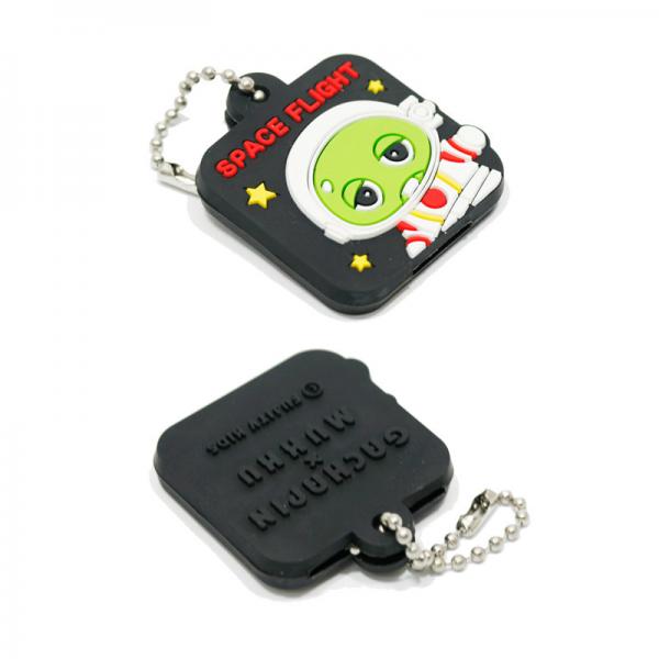Quality Personalized Promotional Gifts For Clients 3D Soft PVC Rubber Keychain wholesale