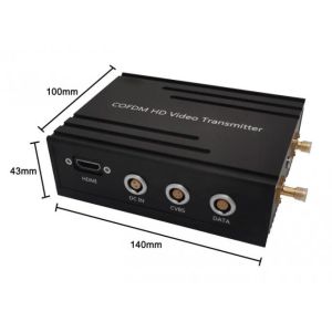 Wireless HD MI Video Sender Small Size Mini COFDM Transmitter 5 Watt