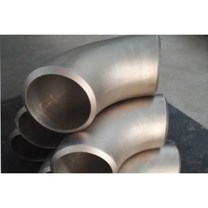 China ANSI Long Radius Butt Weld Stainless Steel 1.5D A182 F44 90 Degree Elbow on sale