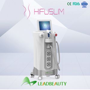 2015 New designed vertical HIFU slimming machine for clinic use