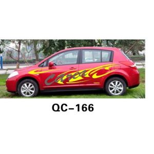 Custom UV offset printing Waterproof Car Body Sticker QC-166H