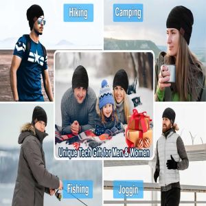 Viview Beanie Music Hat with bluetooth speaker Adjustable bluetooth hat for