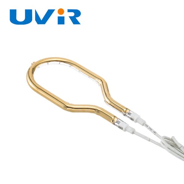 UVIR Gold Coated Quartz Infrared Heating Lamp Tube 100-7600W