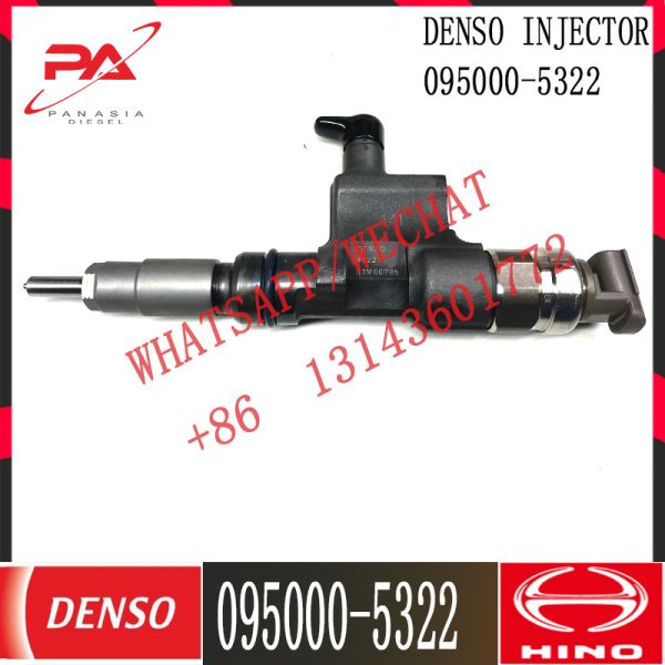 Quality Common Rail Fuel Injector 095000-5322 For HINO DUTRO N04C 23670-E0140 23670-78030 wholesale