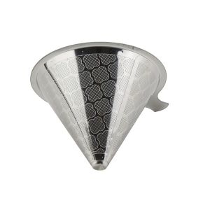 Cheap Custom Pour Over Coffee Filter Cone Pattern Design Portable For Camping for sale