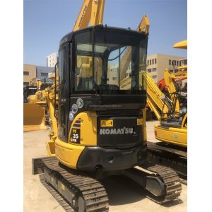 Hydraulic Cylinder Komatsu PC35 Used Excavator 3670 KG Machine Weight Crawler