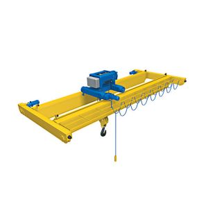 Warehouse European Double Girder Overhead Travelling Bridge Crane
