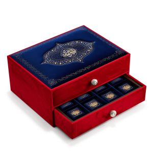 Customised Chocolate Velvet Textured Drawer Gift Boxes