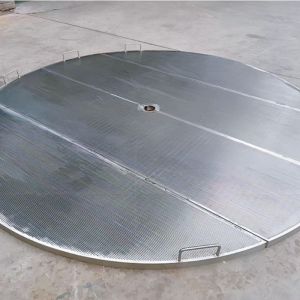 Stainless Steel Johnson Wedge Filter Screen Water Well Screen Circular Shape