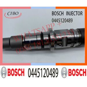 0445120489 With Nozzle DLLA120P2613 Common Rail Diesel Fuel Injector 5348293 For