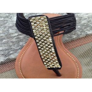 Fashion Brass / Aluminum Alloy Metallic Mesh Fabric Colth Sequin Fabric