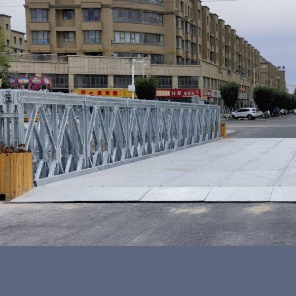 Quality Space Steel Prefabricated Pedestrian Bridges Galvanized Modular Steel Bridge wholesale
