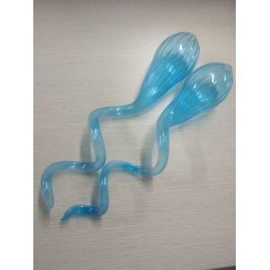 Modern Blue blown glass chandelier for Indoor home Lighting Fixtures (WH-BG-03)