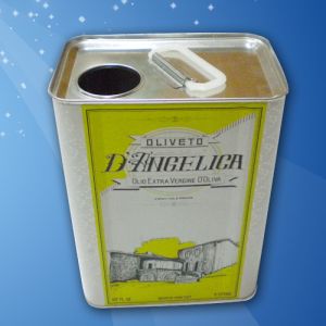 20L Cooking Oil Bucket 4C Offset Printing Empty Paint Tins