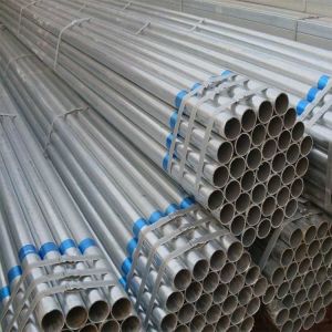 0.25 inch Galvanized Steel Pipe with Skin Pass and Slightly Oiled Surface Direct