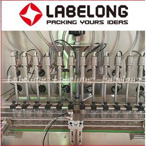 Anti Corrosion Stainless Steel Linear Filling Machine 2000BPH For Bleach Bottle