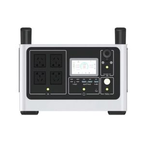 LiFePO4 Battery 2000w 220V Pure Sine Wave Portable Energy Solar Generator Power