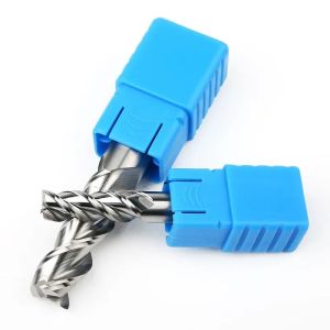 2 3 4 Flutes HRC55 CNC Aluminum Milling Cutters Solid Tools Tungsten Carbide End