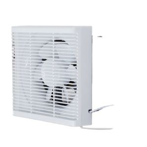 China 8 10 12 Inch PP Plastic Ceiling Louvered Ventilation Air Extractor Fan with Axial Flow on sale