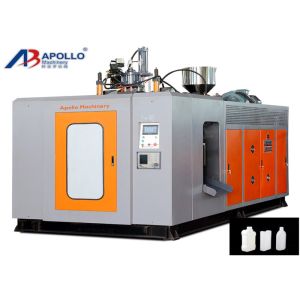 HDPE Plastic Blow Moulding Machine 4L Washing Liquid Bottle Extrusion Stable