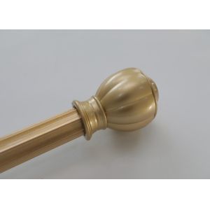 China Home Wall Mounted One Inch Curtain Rod End Cap Finials on sale