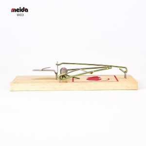 Reusable Wooden Mousetraps for Home Garden Pest Control Eco-Friendly and Durable