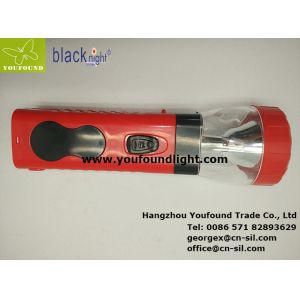 BN-403S Emergency Lighter Solar Rechargeable Torchlight LED Flashlight