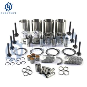 4D84-2 4D84E-2 D84-2B 4D84-2GA Engine Overhaul Rebuild Kit for Yanmar B6 Komatsu