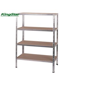 Homeware 4 Tier Boltless Storage Rack C Shape Beam Easy Assembly 75Lx35Wx162Hcm