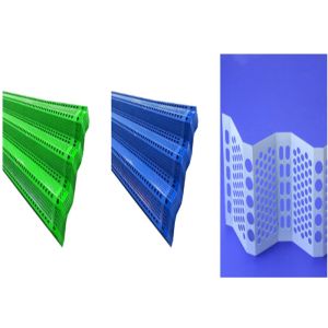 China Rustproof Windbreak Fence Panels Anti UV DustProof Weatherproof Peak 50-100mm on sale