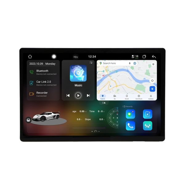 Quality Advanced 11.5inch QELD Screen 2Din Car Stereo System Navigation Carplay Android13 Auto Full Fit 8 Core Autoradio Android Car Player wholesale