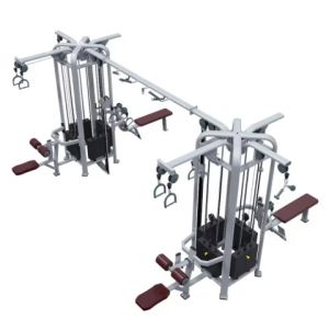 Multi Function Cable Crossover Strength Gym Machine Universal Strength Training